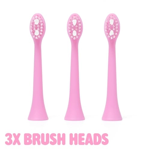 Sonic Toothbrush Replacement Heads - 3 Pack 9-Month Supply