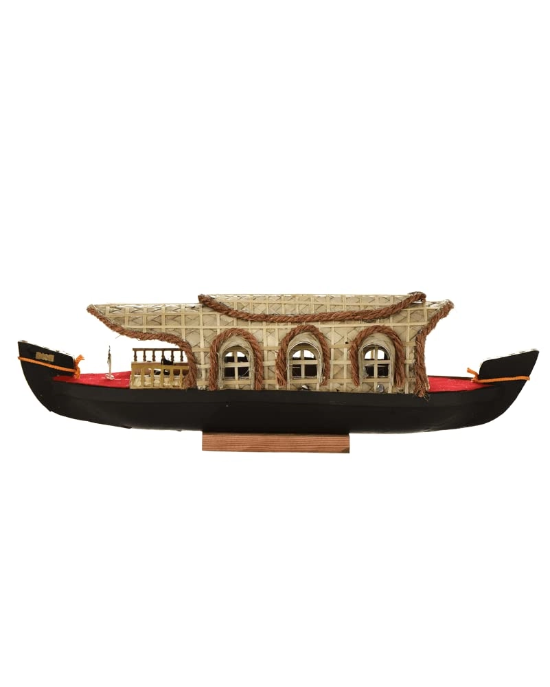 Kumarakam House Boat Miniature - Wooden