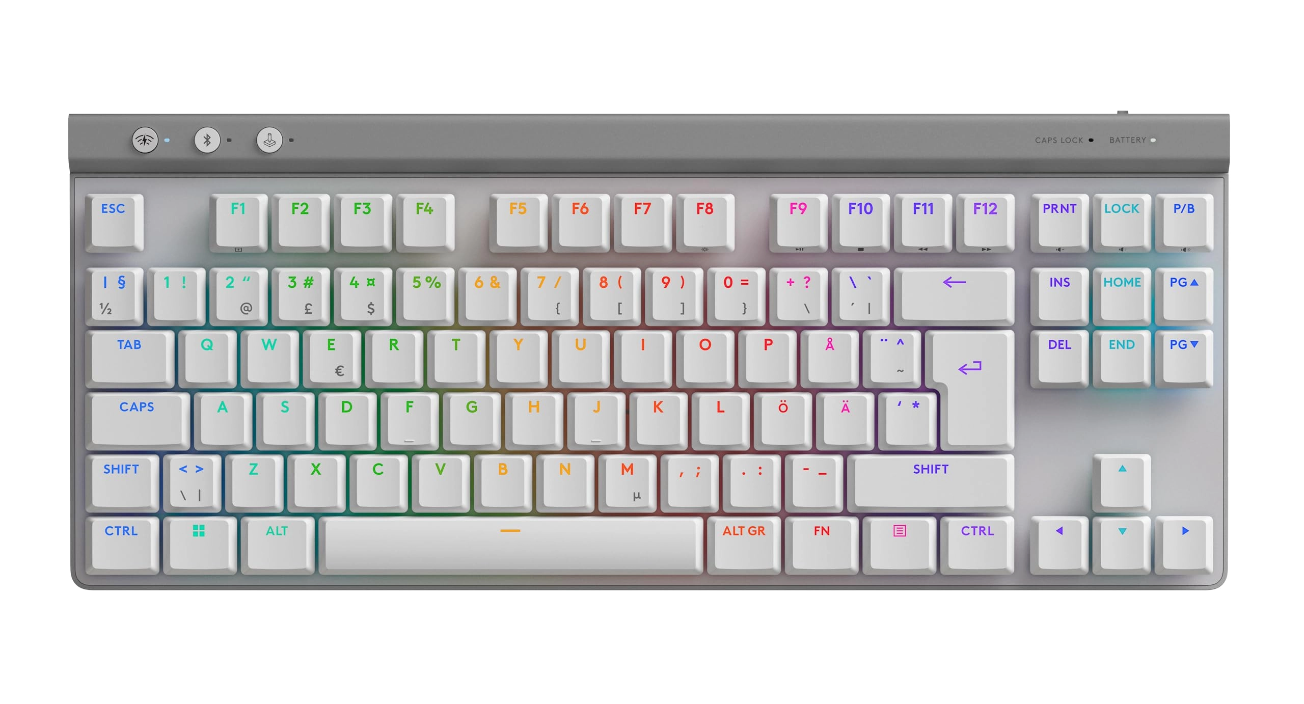 Logitech G515 LIGHTSPEED TKL - QWERTZ Wired/Wireless
