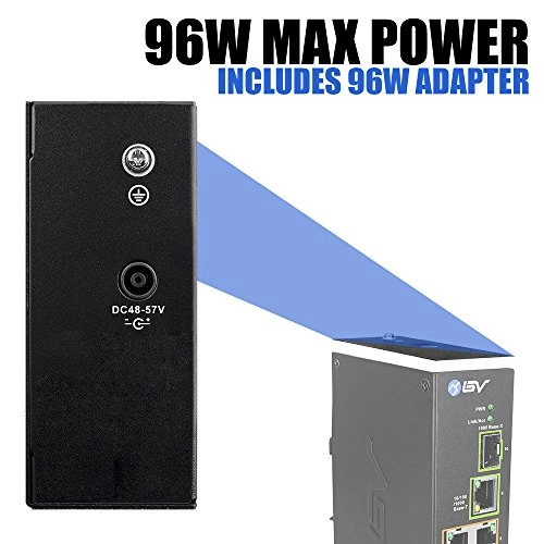 POE-SW802-DIN - 57V 96W 10 ports IEEE802.3af IEEE802.3at 1000Mbps