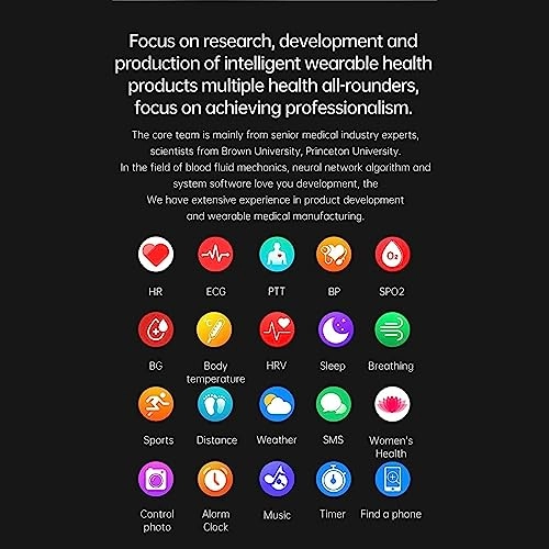 Fitness Watch - 1.92-inch 280mAh Black