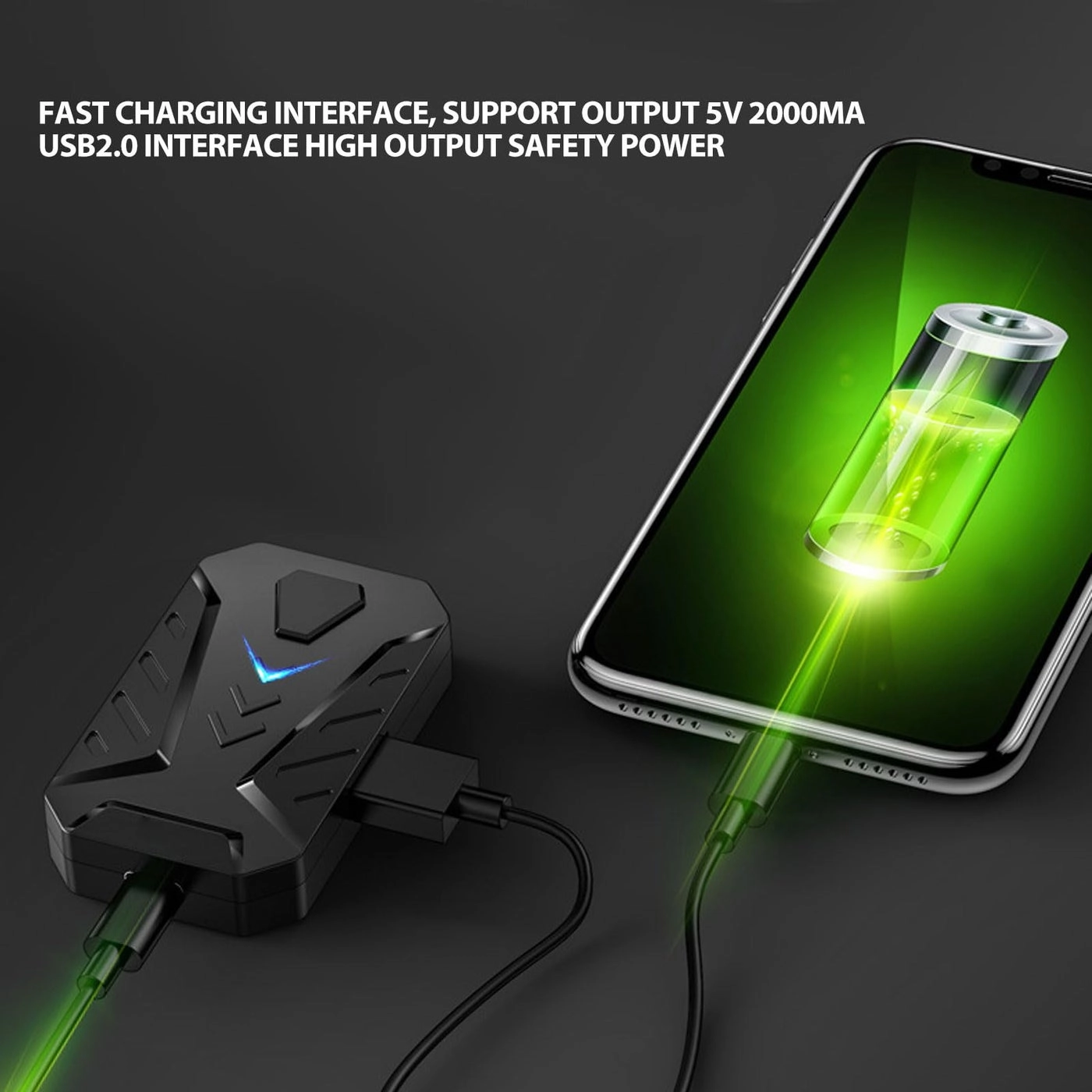 Keyboard Mouse Converter + Mechanical Half Keyboard + Adjustable Phone Stand - Android iOS