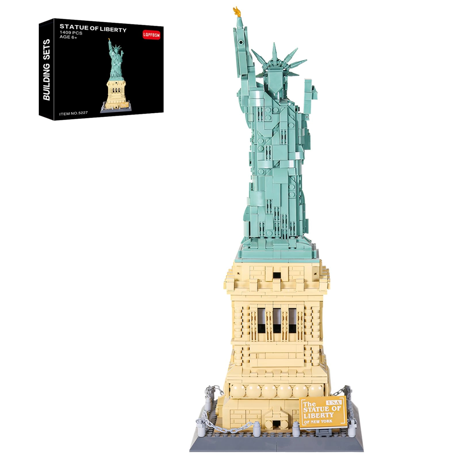 LQPFBSM Statue of Liberty - 1410 pcs