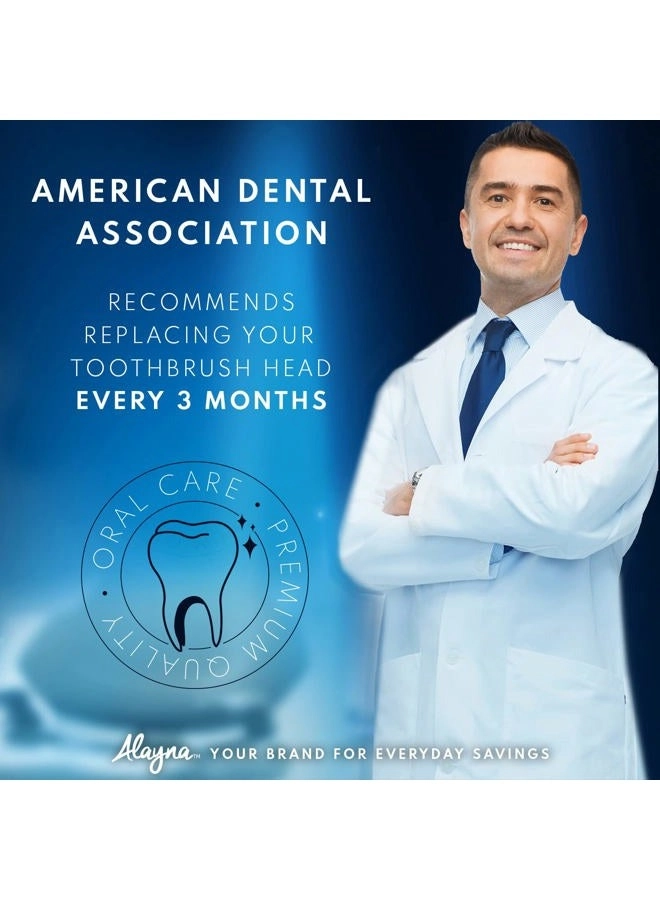 Replacement Brush Heads - 12 Pack Generic Precision Clean