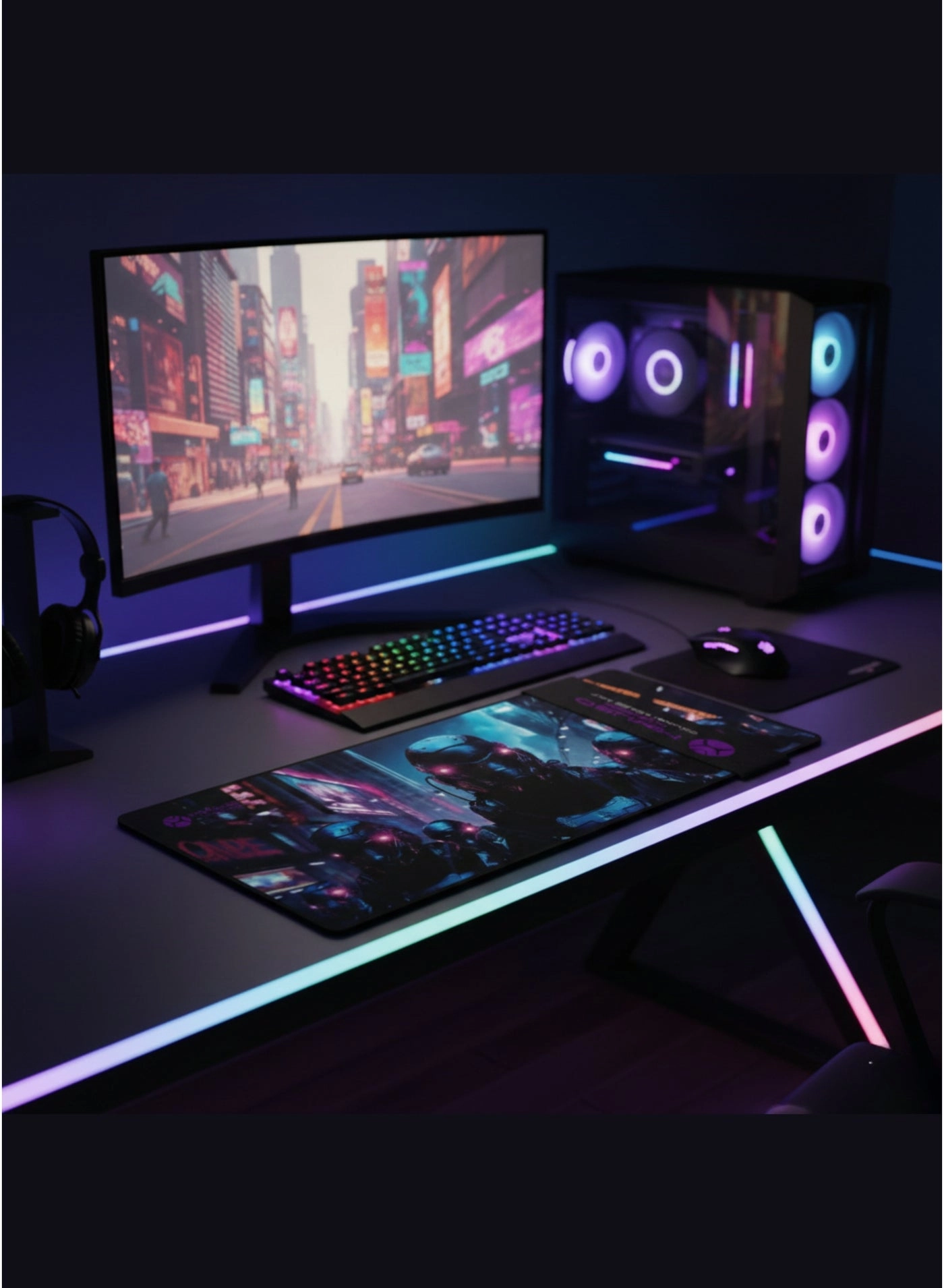 Gaming XL Cloth Mouse Pad - 80x30 cm