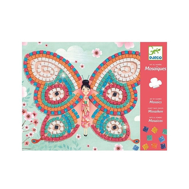 Mosaic Butterfly Art Kit