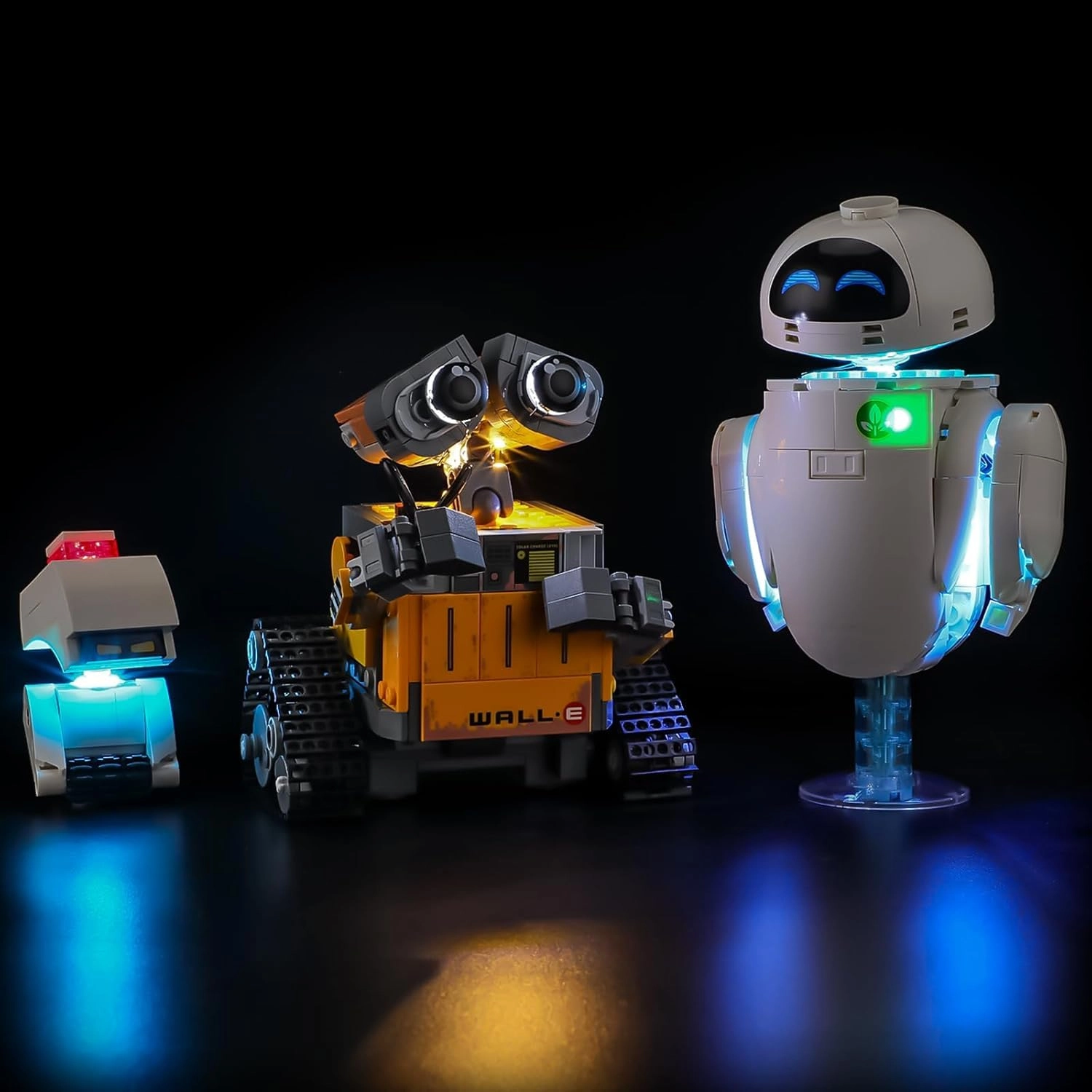 Mililier LED Light Kit for Lego 43279 Wall-E and EVE Set