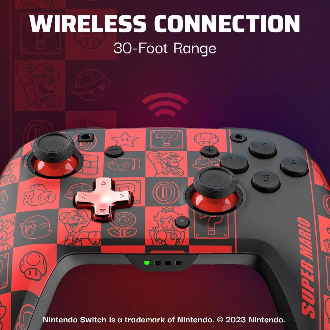 Nintendo Switch Rematch Glow Enhanced Wireless Pro Controller