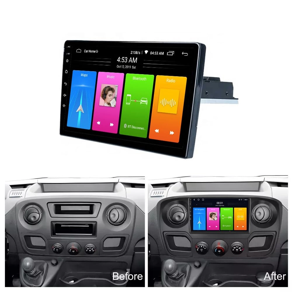 GPS Navigation + R7214 Rear View Camera - 9 inch