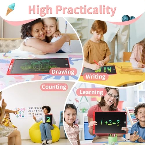 LCD Writing Tablet - 8.5 Inches Erasable Gift Set