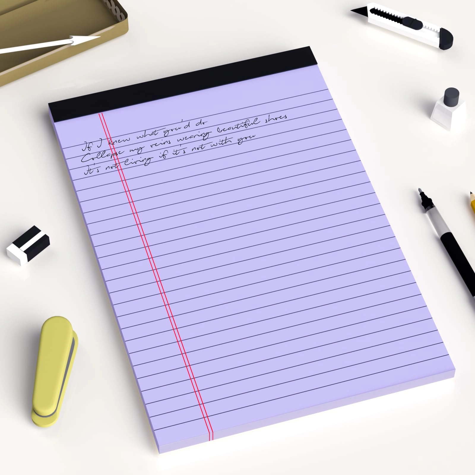 Note Pad 5x8 - Lined 30 Sheets