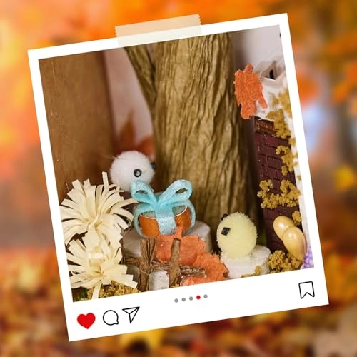 DIY Miniature Dollhouse Kit - Spring