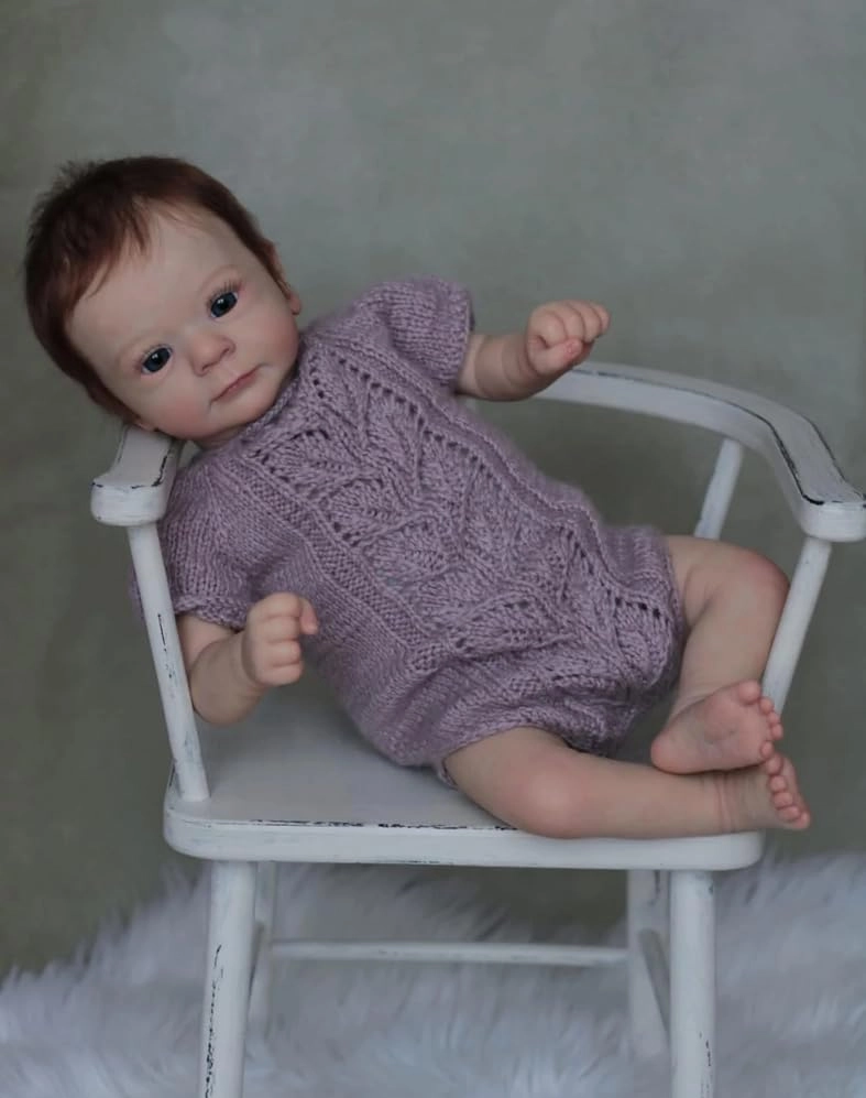 Reborn Baby Doll - 19 inch Vinyl Girl Ages 3+