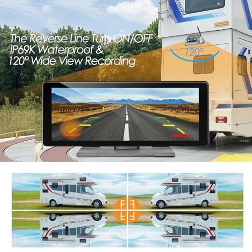 Wireless Backup Camera - IR Night Vision Wireless 1080P