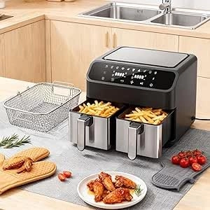 TAYEFBUYIX Dual Basket Air Fryer Af-8800