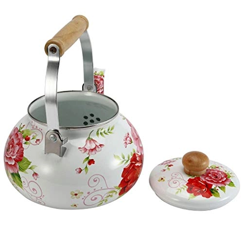 Enameled Teakettle - Enamel 1100 milliliter