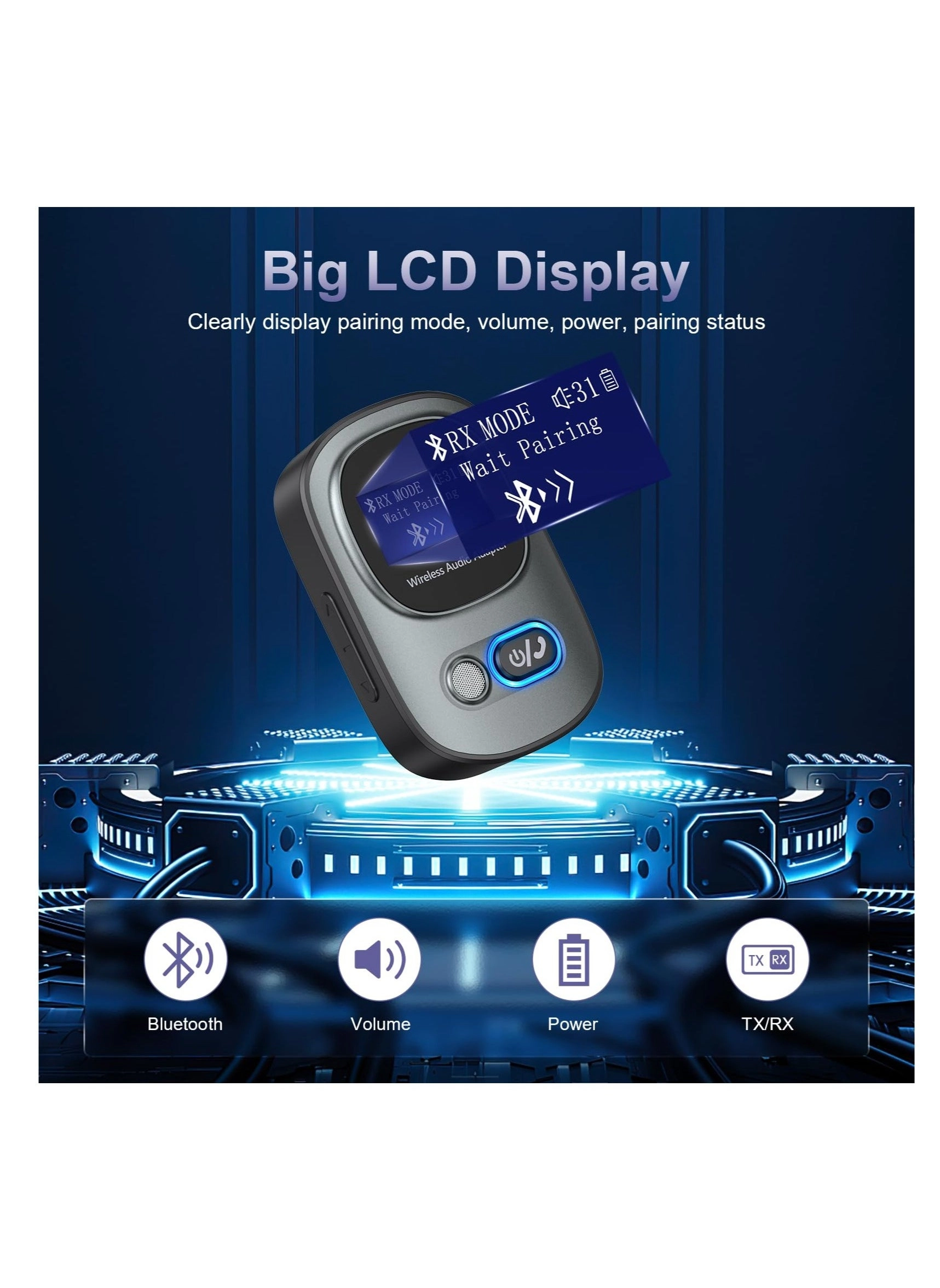 Bluetooth 5.3 Transmitter and Receiver 5.3