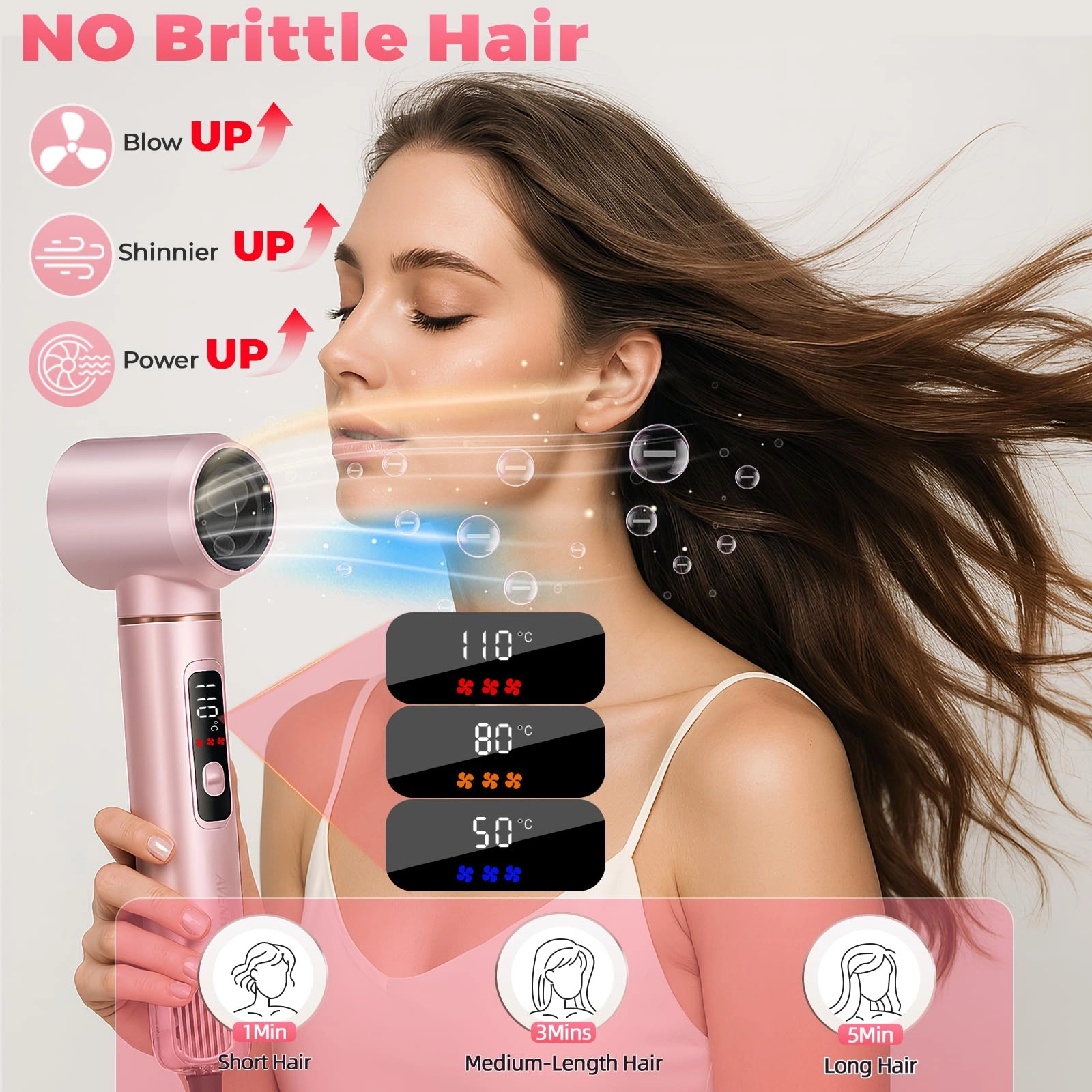 WT-665 - 5 in 1 Digital Display Blush