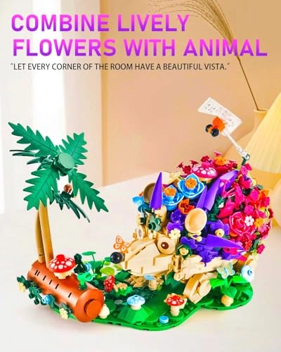 Flowers Hedgehog Building Kits - 988 pcs