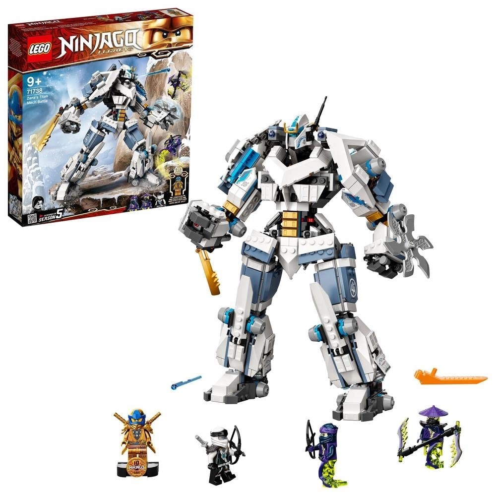 NINJAGO Zane's Titan Mech Battle (71738) - Jay Legacy Zane Ghost Warriors