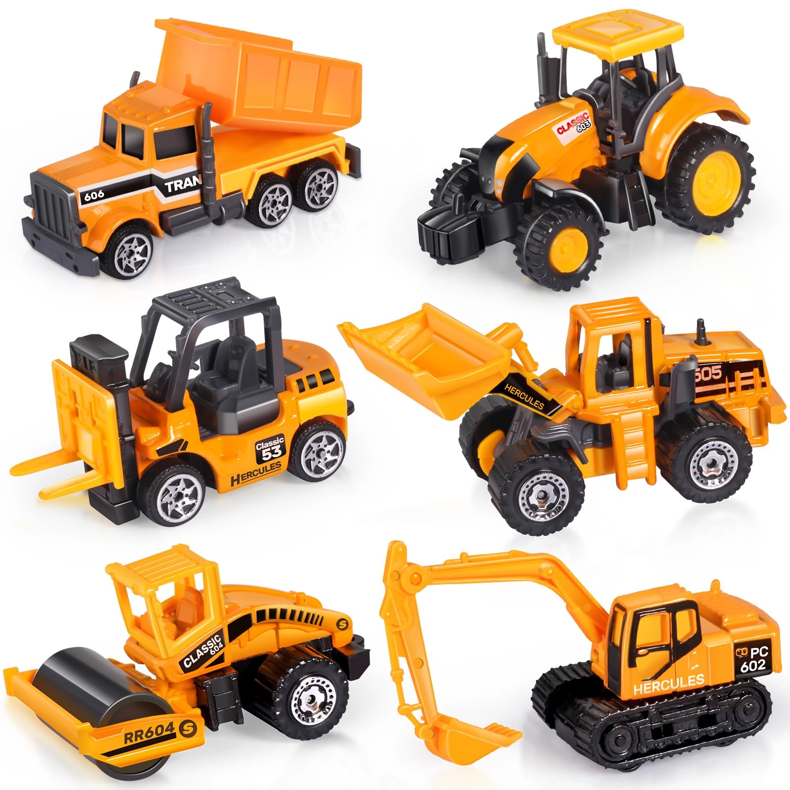 Oriate Construction Vehicles Toys Set (SQ80211-C)