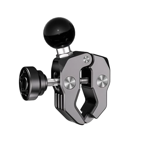 Ball Handlebar Clamp Mount Base - Anti-Theft 1'' Ball Aluminum Alloy
