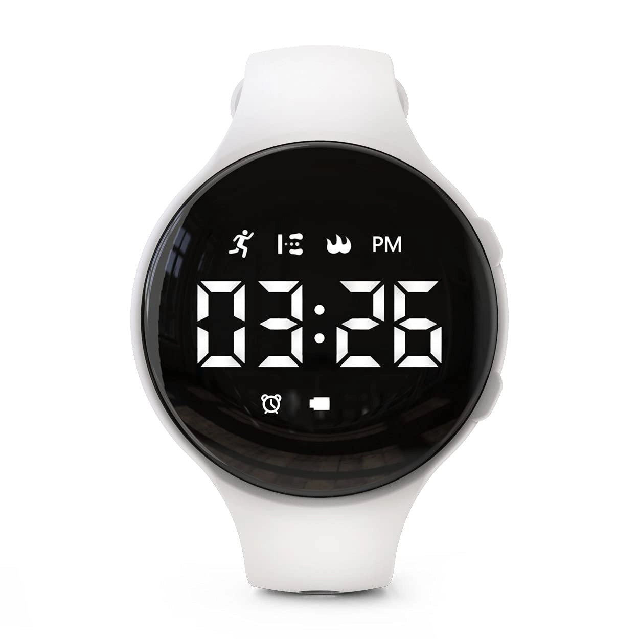 Focwony Fitness Tracker Watch - Non-Bluetooth LED Pedometer