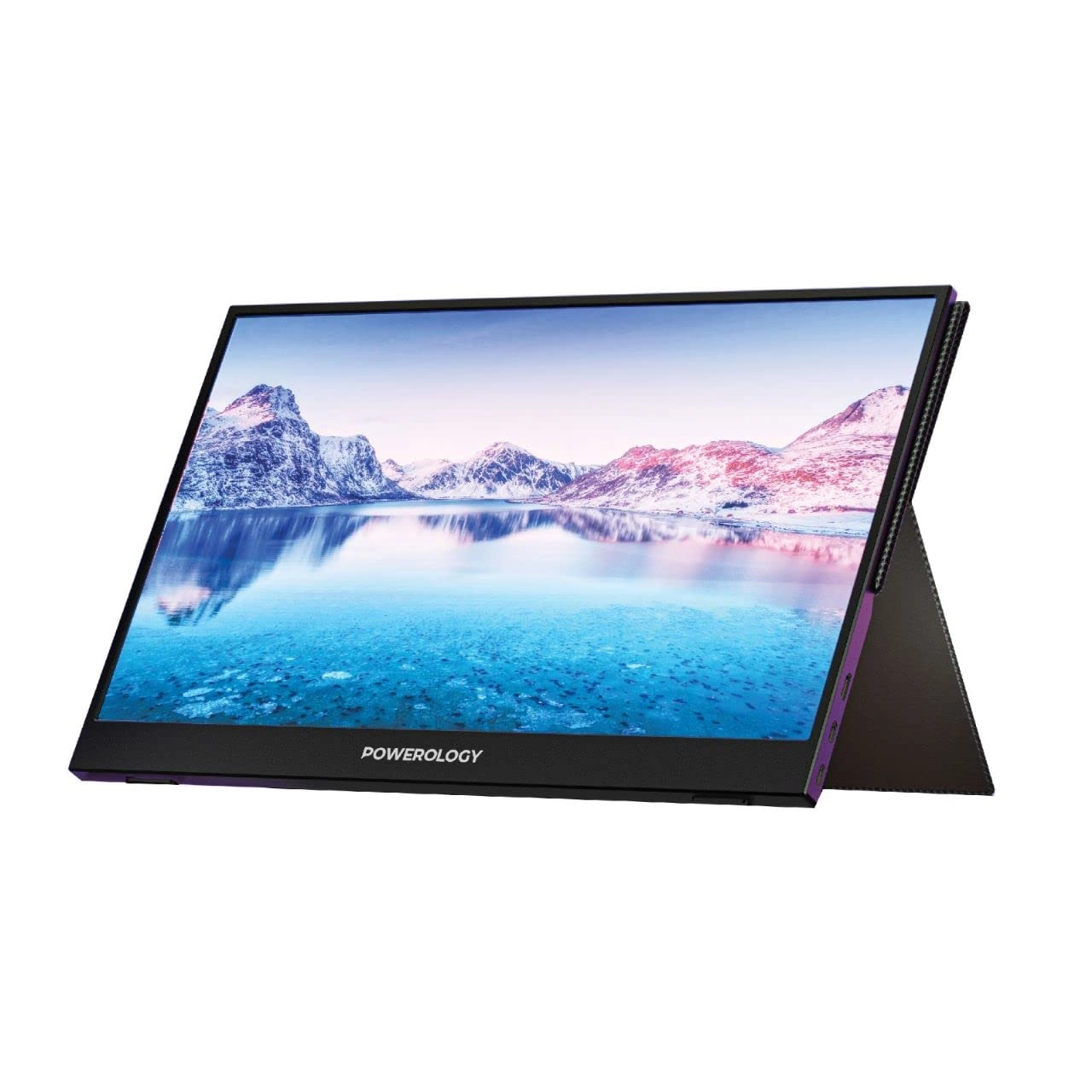 Powerology Ultra-Slim Full HD Portable Monitor - PPMN156BK 15.6" 1920 X 1080