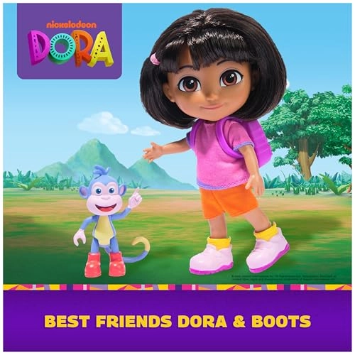 Best Friends Dora & Boots Set - 6-inch 3 and Up Dora & Boots