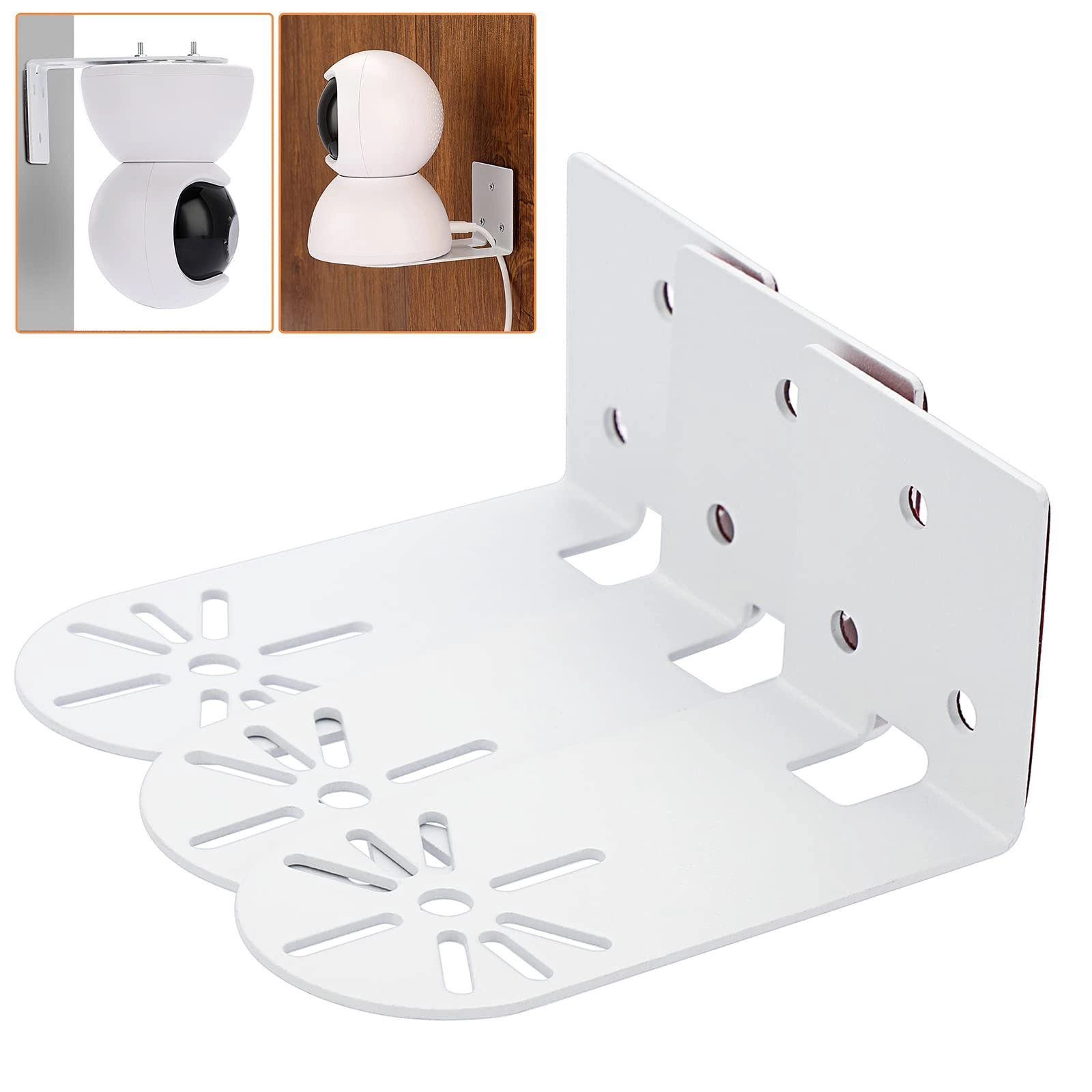 OLegei Surveillance Bracket - Metal White Set