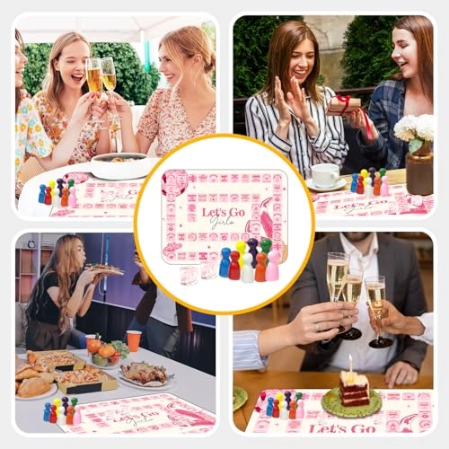 Disco Cowgirl Drinking Games - 8 piece(s) 21 years and up