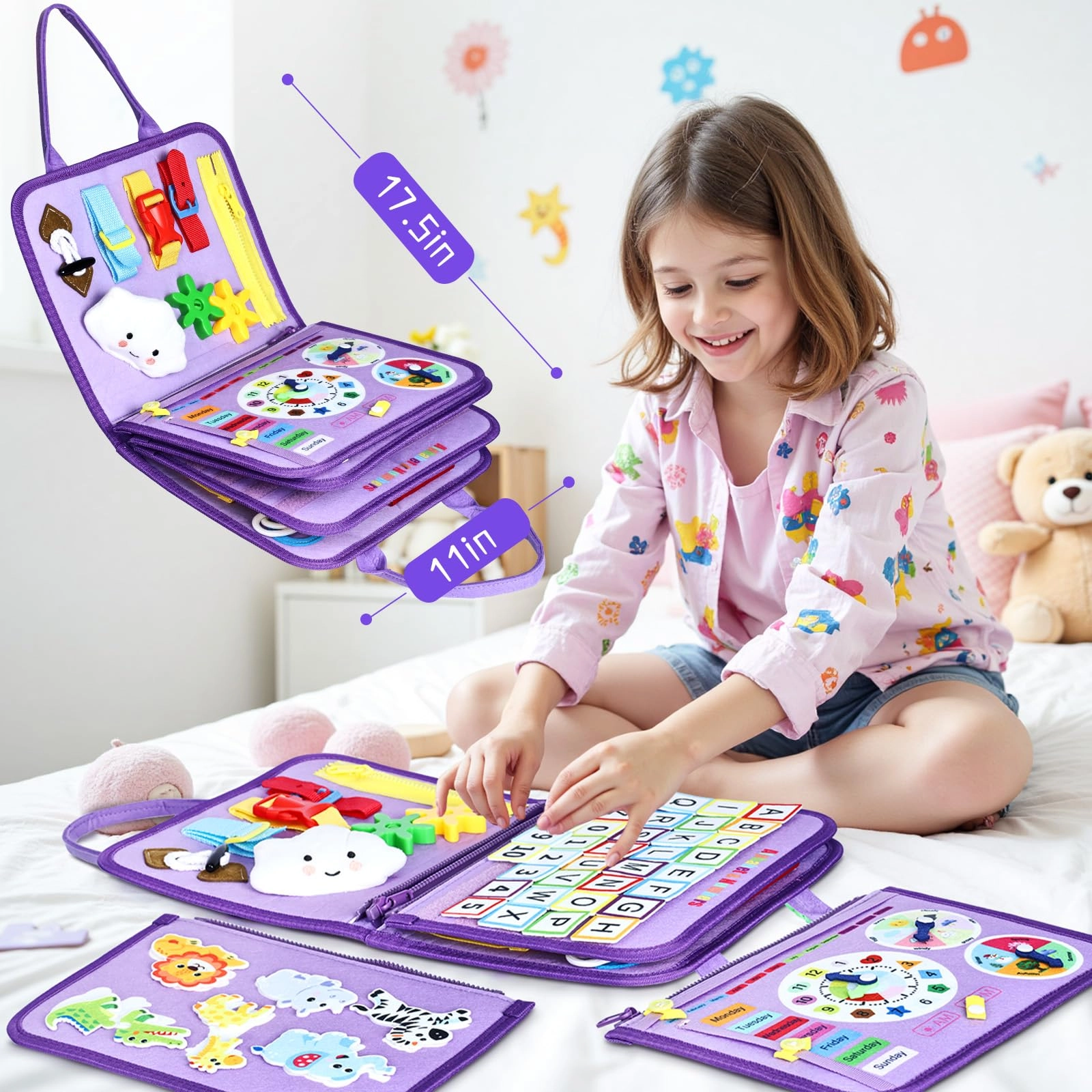 Alphabet Busy Board - 3 years+
