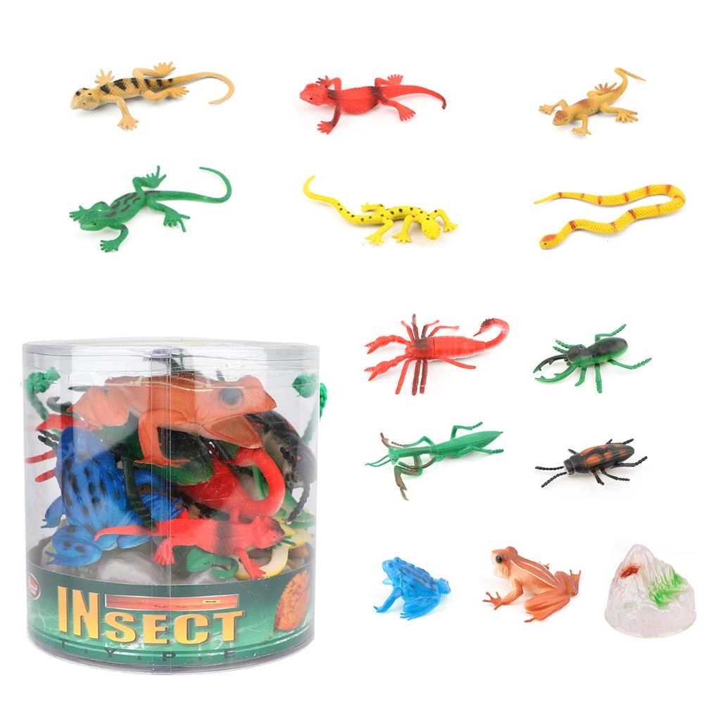 Galaxy Toys Creepy Crawly Insect And Reptile Set (34212842-DW2402049) 12 pcs