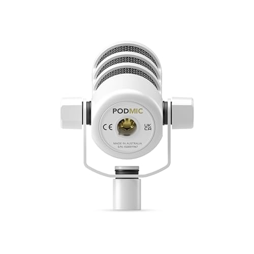 PodMic + Round Base Stands + XLR Cable XLR Microphone