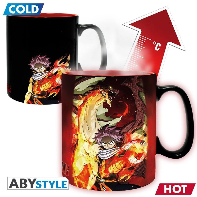 ABYstyle Fairy Tail Natsu & Lucy Mug - Heat Change 460 ml