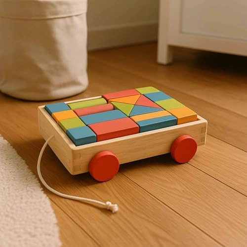 Wooden Car - 8 months and up 20 pieces