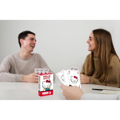 Hello Kitty Playing Cards - 8 years and up 52 high quality playing cards, plus 2 jokers
