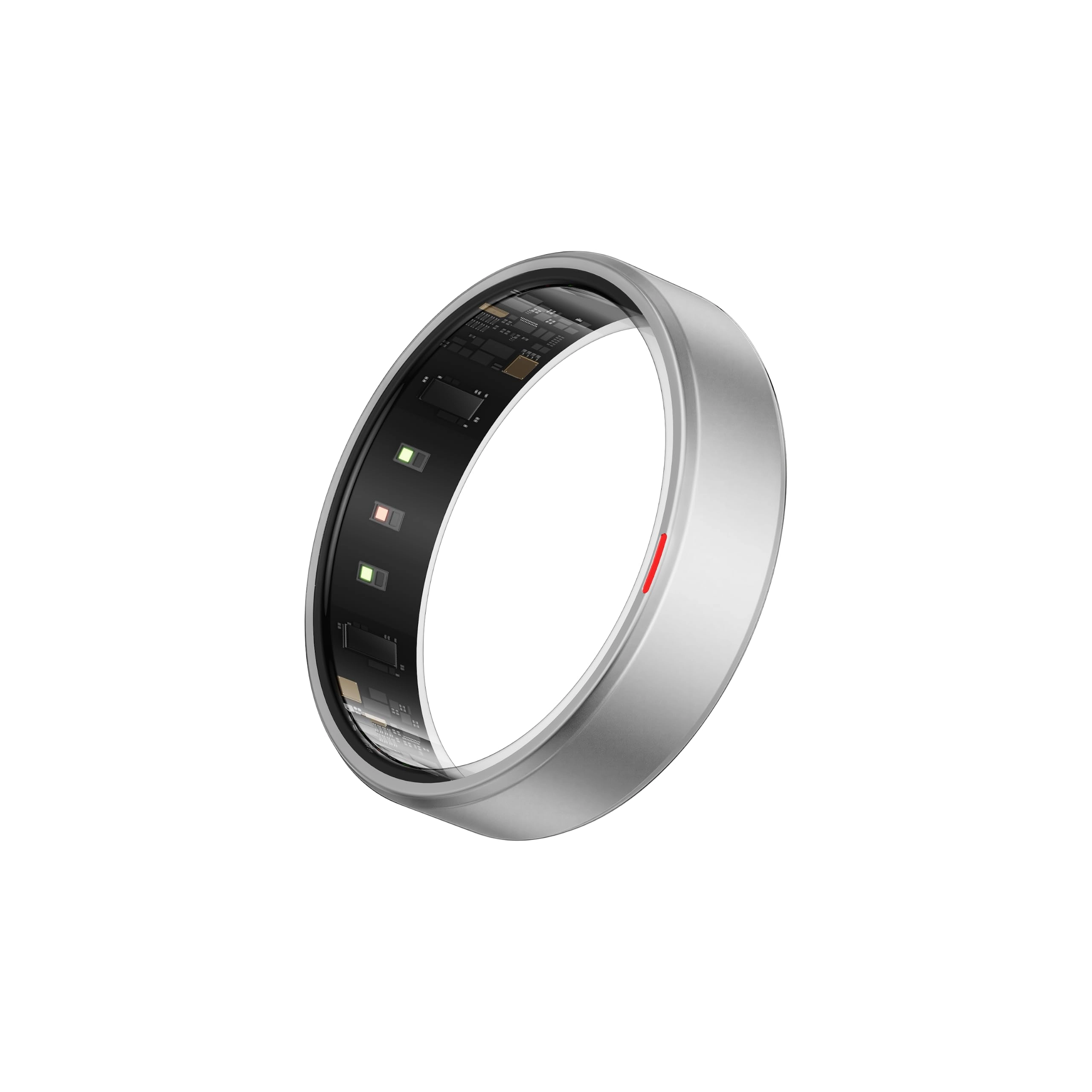 POBOVi Gen 2 Smart Ring - Matte Silver 10