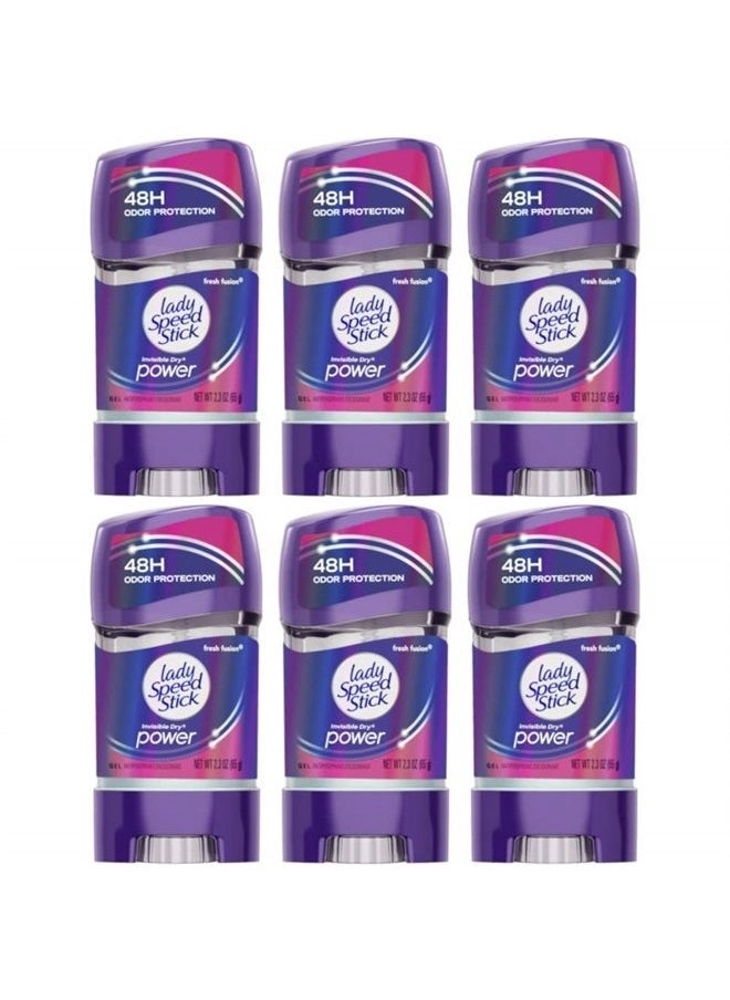 Lady Speed Stick Antiperspirant Deodorant Gel - Fresh Fusion 2.30 oz
