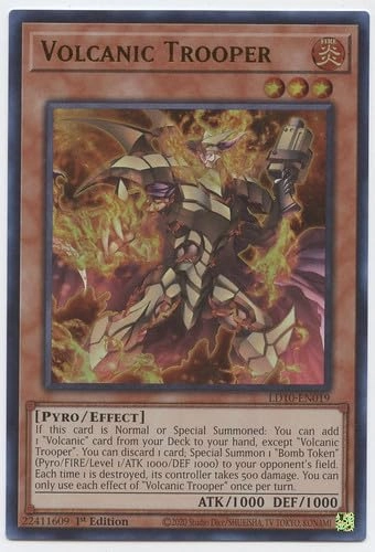 Yu-Gi-Oh! Volcanic Trooper LD10-EN019