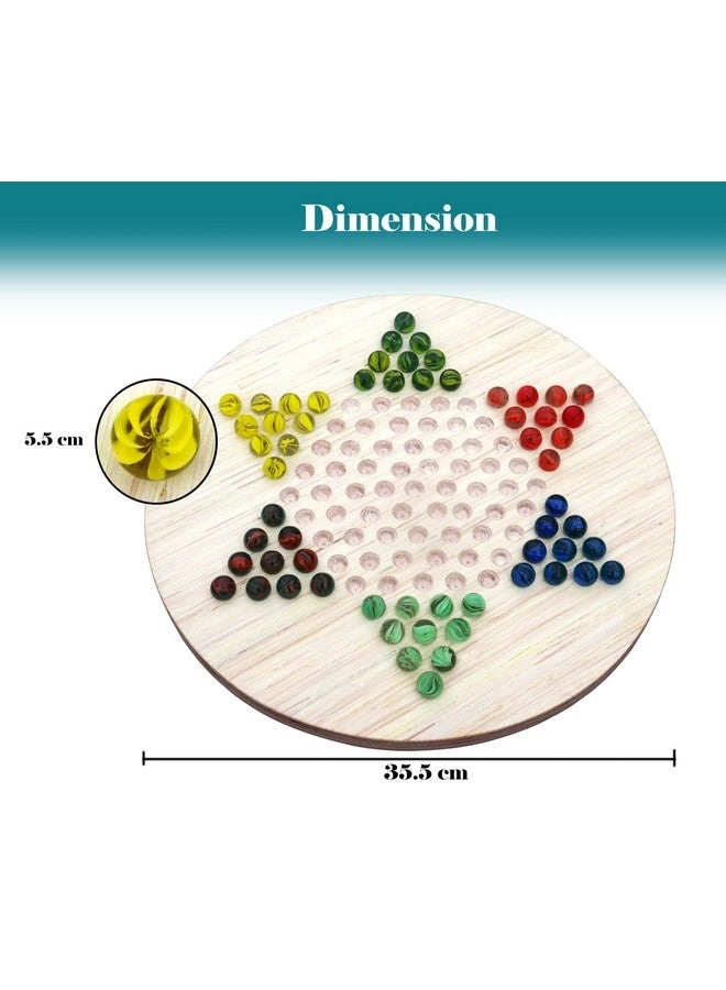 Chinese Checker - 60 Marbles 6 Colours