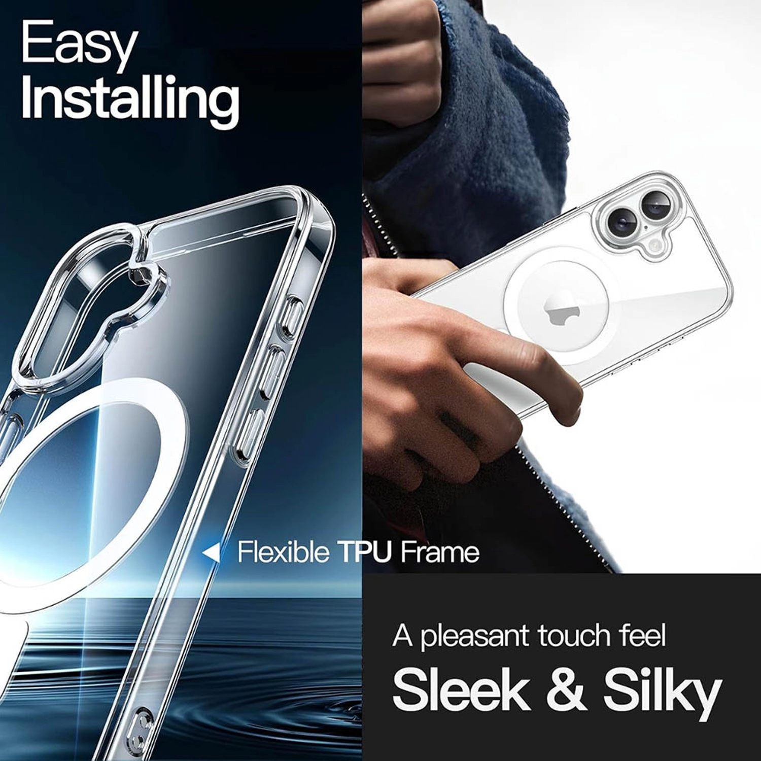 MagSafe Case Clear Case for iPhone 16 Plus