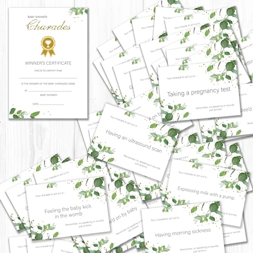 Baby Shower Charades - Baby 38