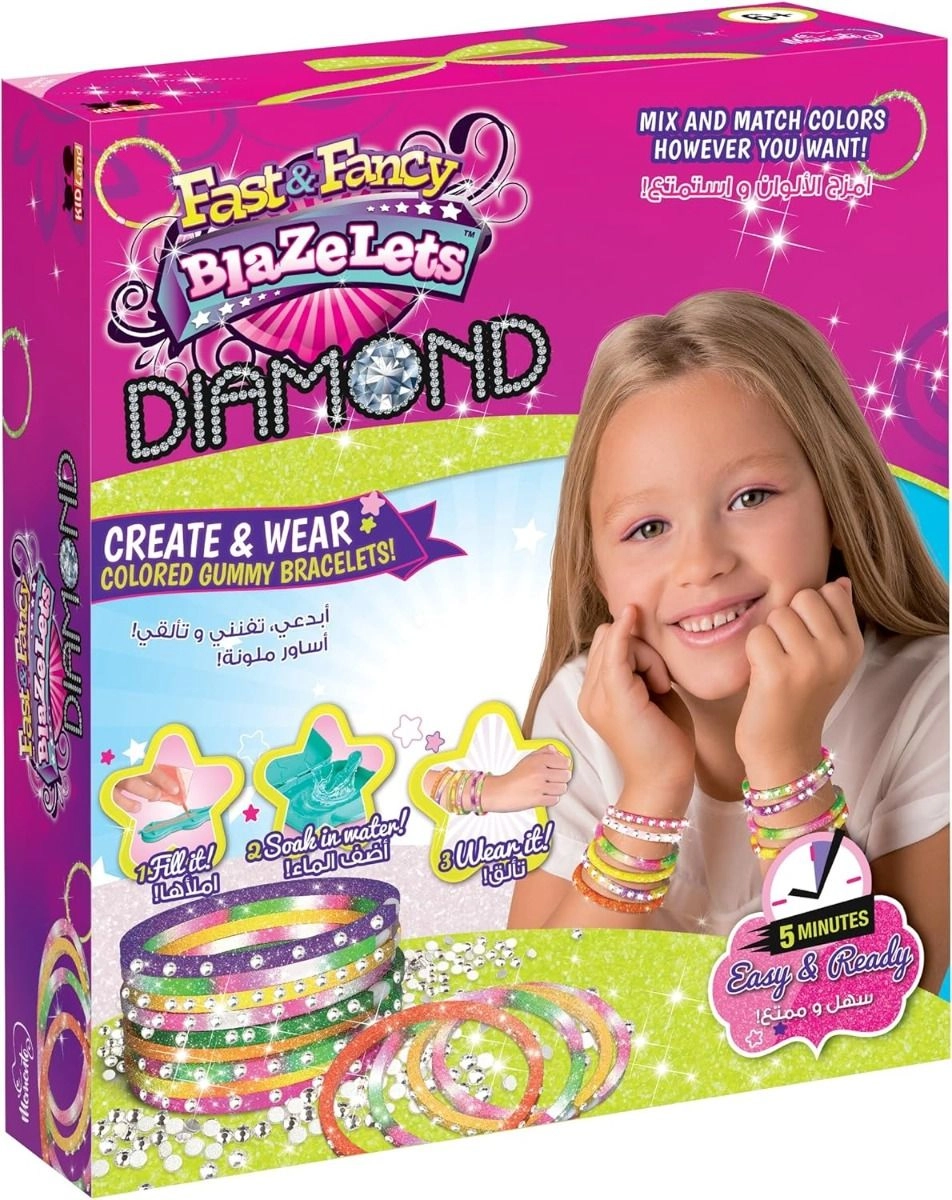 Blazelet Diamond Kit - Multi Colour 6+