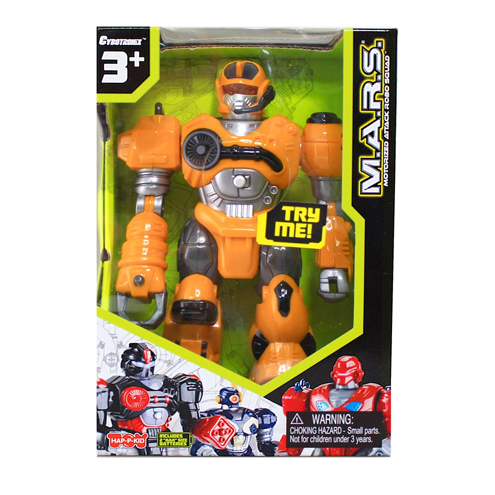 M.A.R.S. Cybotronix Motorized Action Robot - 7" (17cm) Flashing eye unit