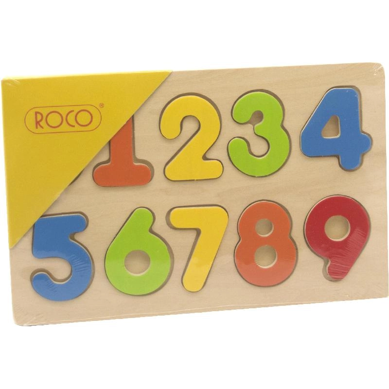 Roco Numbers Puzzle - 3 Years and Above 10 Pieces