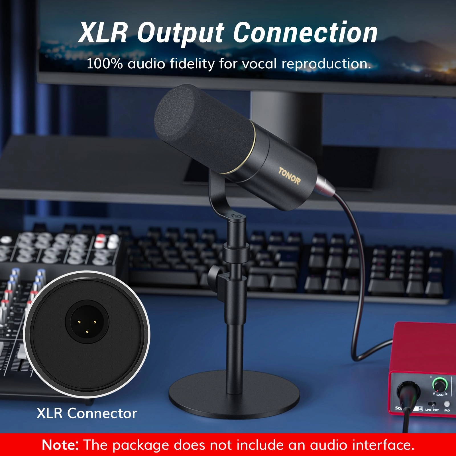 TD520 USB+XLR Microphone
