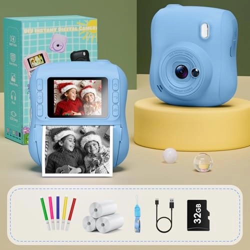 Children's Camera - Instant Print 1080P 32GB
