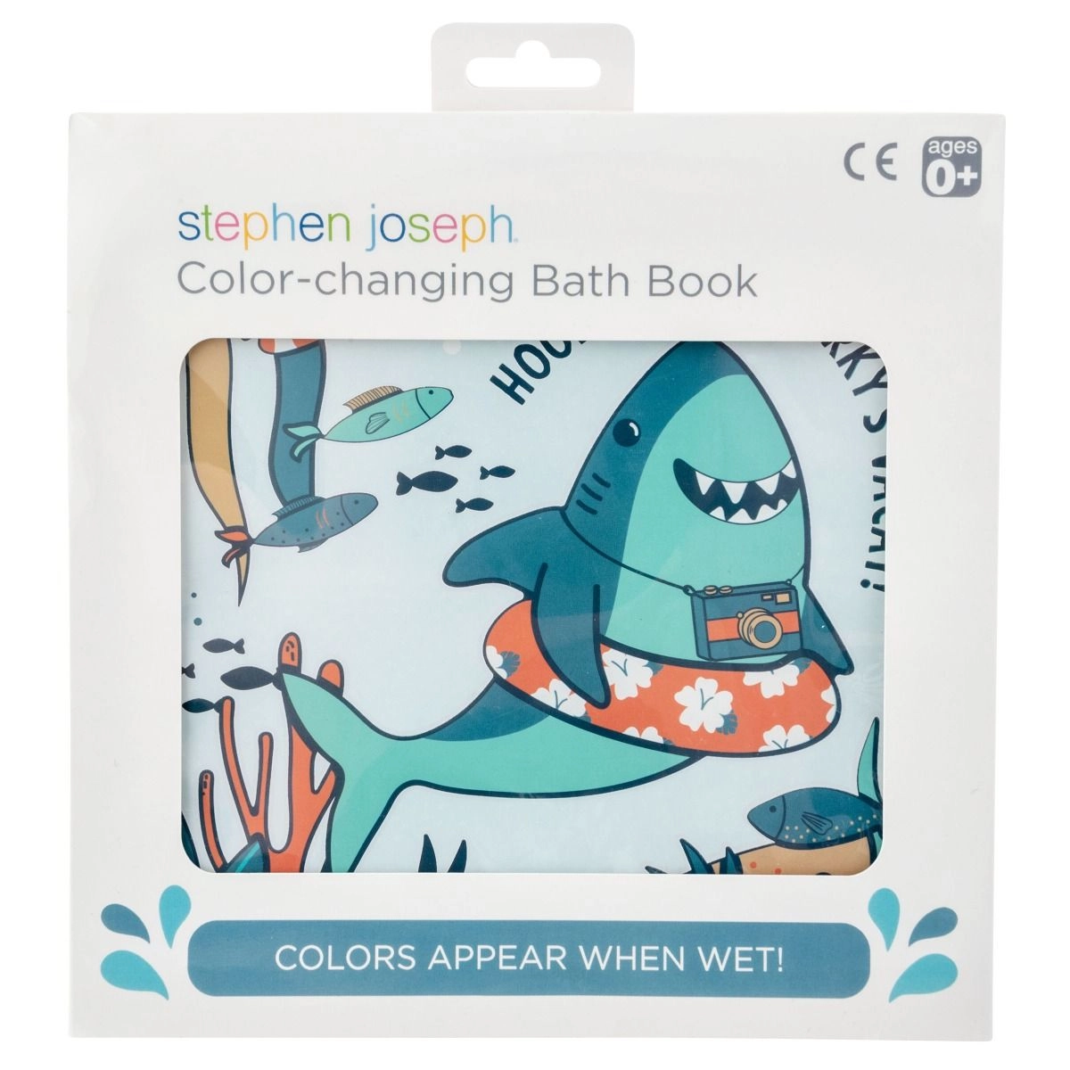 Colour Changing Bath Book - Colour-changing pages 4 page PEVA