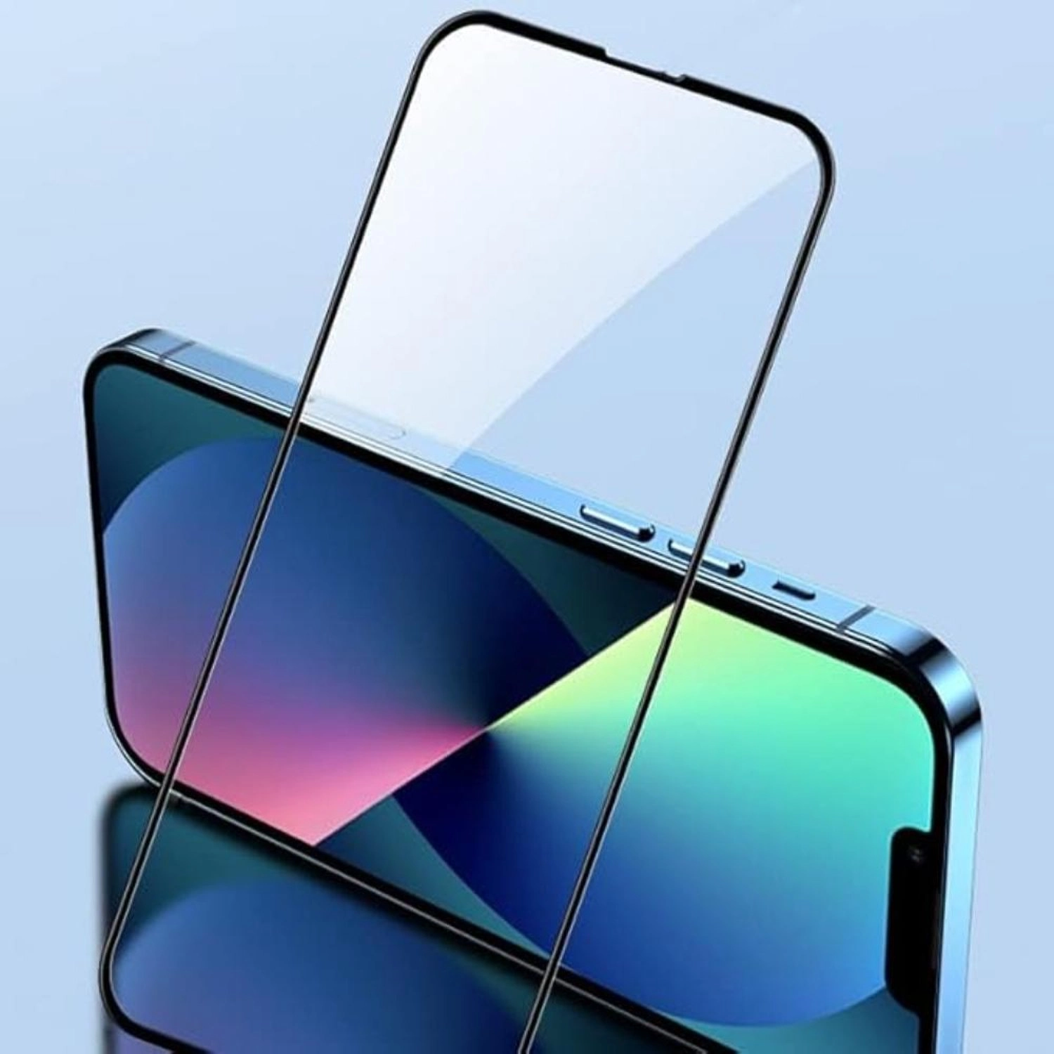 Edge-to-Edge Full Glue Tempered Glass Screen Protector for iPhone 14 Pro